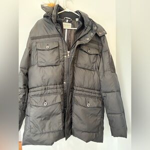 SOLD OUT 
Cole Haan Men's Charcoal Puffer Coat